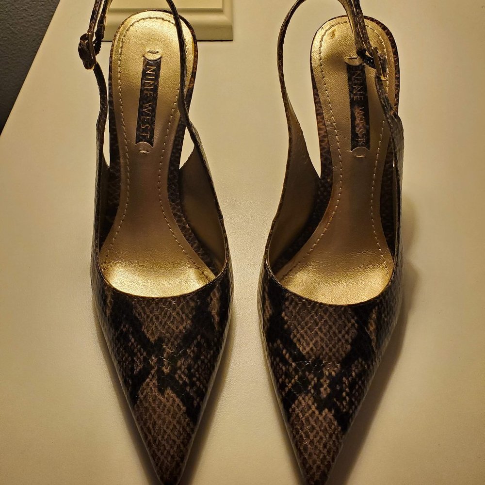 Nine West Slingback High Heels - 6M - Local pickup available in Vancouver, WA